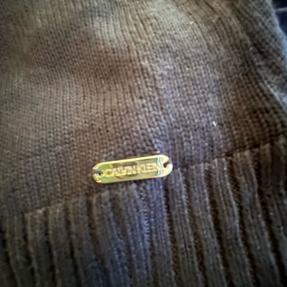 Calvin Klein Elegant Black Turtleneck Sweater - Picture 8 of 9